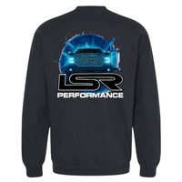 LSR TRUCK YOUTH/ADULT Gildan Midweight Crewneck | LSR