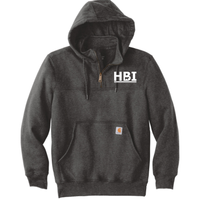 HBI CARHARTT HOODED MOCK NECK 1/4 ZIP (ADULT) | HBI