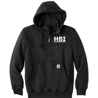 HBI CARHARTT HOODED MOCK NECK 1/4 ZIP (ADULT) | HBI