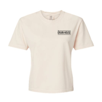 THE GRAIN HOUSE COMFORT COLORS CROP BOXY TEE | GRAIN