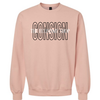 CONSIGN ADULT GILDAN MIDWEIGHT CREWNECK | TES