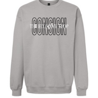 CONSIGN ADULT GILDAN MIDWEIGHT CREWNECK | TES