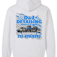 D & J DETAILING ADULT GILDAN SOFTSTYLE MIDWEIGHT HOODIE | DJ2026