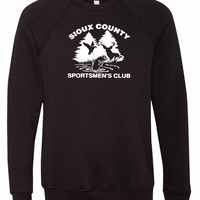ADULT Bella+Canvas Raglan Sweatshirt | SCSCLUB