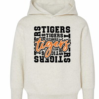 TODDLER Tigers Block Rabbit Skins Hoodie | OCCS