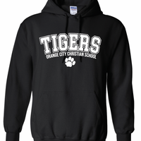 ADULT Tigers Paw Gildan Hooded Sweatshirt | OCCS