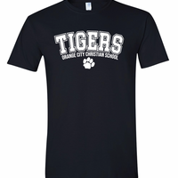 YOUTH/ADULT Tigers Paw Gildan Softstyle T-shirt | OCCS