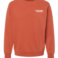 Flag Imprint Independent Crewneck Sweatshirt | BONESTROO23