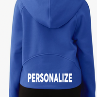 GIRLS HALF ZIP CROPPED HOODIE | RSD