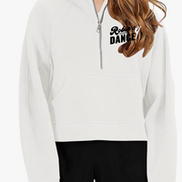 GIRLS HALF ZIP CROPPED HOODIE | RSD