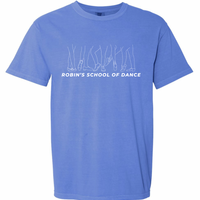 DANCE SHOES YOUTH/ADULT COMFORT COLORS T-SHIRT | RSD