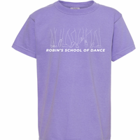 DANCE SHOES YOUTH/ADULT COMFORT COLORS T-SHIRT | RSD