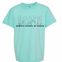 DANCE SHOES YOUTH/ADULT COMFORT COLORS T-SHIRT | RSD
