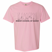 DANCE SHOES YOUTH/ADULT COMFORT COLORS T-SHIRT | RSD