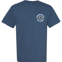 CIRCLE LOGO COMFORT COLORS Short Sleeve (ADULT) | BONESTROO25