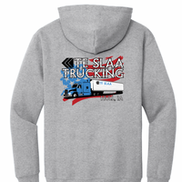 TRUCK + FLAG GILDAN HOODIE (YOUTH/ADULT) | TESLAA
