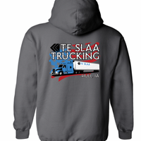 TRUCK + FLAG GILDAN HOODIE (YOUTH/ADULT) | TESLAA