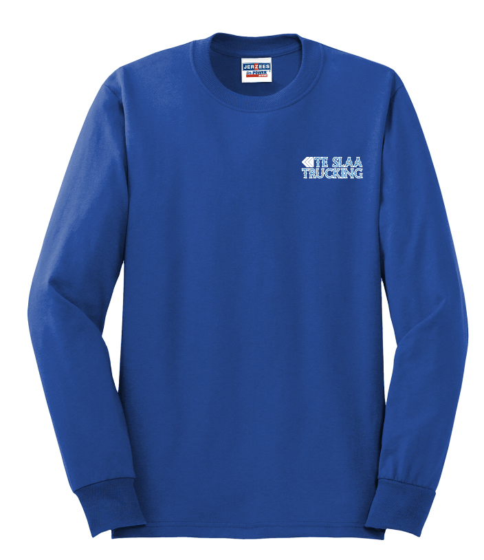 TRUCK + FLAG JERZEES LONG SLEEVE (YOUTH/ADULT) | TESLAA