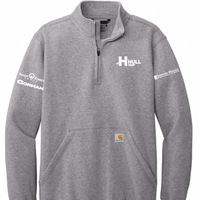 HULL COOP CARHARTT MIDWEIGHT 1/4 ZIP MOCK NECK | COOP