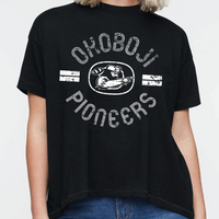 Okoboji Pioneers LAT Women's Hi-Lo Tee | O23