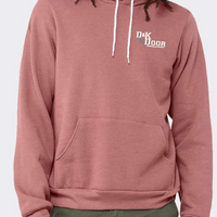 D&K DOOR Bella Hooded Sweatshirt (Dark Grey, Light Grey, Red)