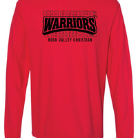WARRIORS Adult Comfort Colors Long Sleeve Tshirt | RVFALL