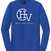 HULL VET GILDAN DRYBLEND LONG SLEEVE (ADULT) | HULLVET