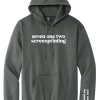 SEVEN ONE TWO GILDAN SOFTSTYLE MIDWEIGHT HOODIE | 712