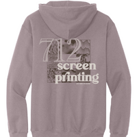 ABSTRACT SEVEN ONE TWO GILDAN SOFTSTYLE MIDWEIGHT HOODIE | 712