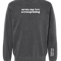 SEVEN ONE TWO INDEPENDENT CREWNECK (ADULT) | 712