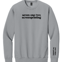 SEVEN ONE TWO GILDAN SOFTSTYLE MIDWEIGHT CREWNECK | 712