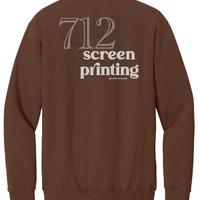 ABSTRACT SEVEN ONE TWO GILDAN SOFTSTYLE MIDWEIGHT CREWNECK | 712