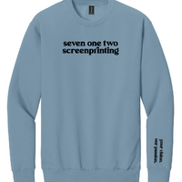 SEVEN ONE TWO GILDAN SOFTSTYLE MIDWEIGHT CREWNECK | 712