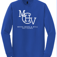 MOON CREEK VET GILDAN DRYBLEND LONG SLEEVE (ADULT) | MCV