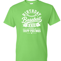 5TH ANNUAL BASEBALL BASH T-SHIRT (ADULT & YOUTH) | TRIPP26