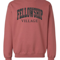 DOT FELLOWSHIP VILLAGE GILDAN MIDWEIGHT CREWNECK | FV26