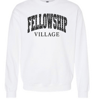 DOT FELLOWSHIP VILLAGE GILDAN MIDWEIGHT CREWNECK | FV26