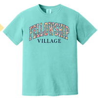 FLORAL FELLOWSHIP VILLAGE COMFORT COLORS SHORT OR LONG SLEEVE | FV26