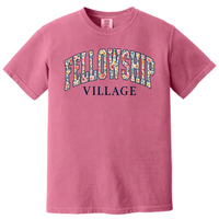 FLORAL FELLOWSHIP VILLAGE COMFORT COLORS SHORT OR LONG SLEEVE | FV26