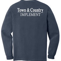 TOWN & COUNTRY ADULT COMFORT COLORS LONG SLEEVE | TCIMP