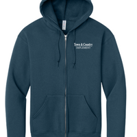 TOWN & COUNTRY JERZEES ZIP-UP | TCIMP