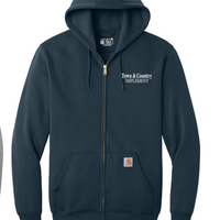 TOWN & COUNTRY CARHARTT MIDWEIGHT FULL ZIP HOODIE (ADULT) | TCIMP