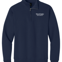 TOWN & COUNTRY GILDAN 1/4 ZIP SWEATSHIRT | TCIMP