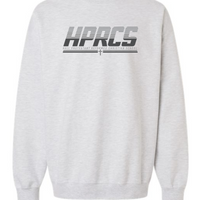 RETRO STRIPE YOUTH/ADULT GILDAN MIDWEIGHT CREWNECK | HPRCS26