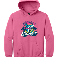 SHARK ADULT/YOUTH SOFTSTYLE MIDWEIGHT HOODED SWEATSHIRT | SHARK26