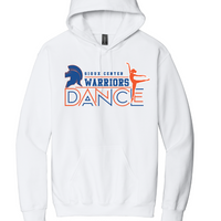 SC WARRIORS Gildan Midweight Hooded Sweatshirt (Youth & Adult) | SCDT26