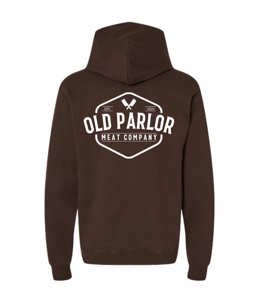OLD PARLOR CHAMPION HOODED SWEATSHIRT (ADULT) | OPMC