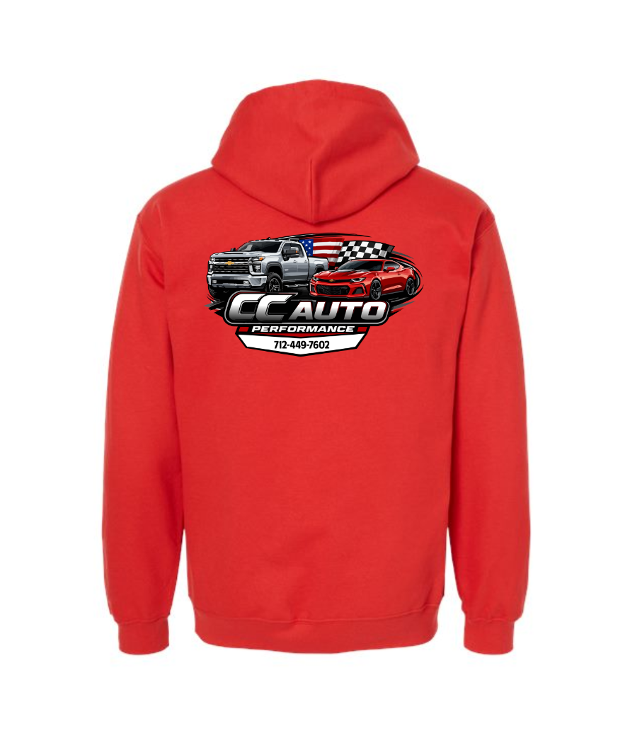 CC AUTO ADULT/YOUTH SOFTSTYLE MIDWEIGHT HOODED SWEATSHIRT | CCAUTO