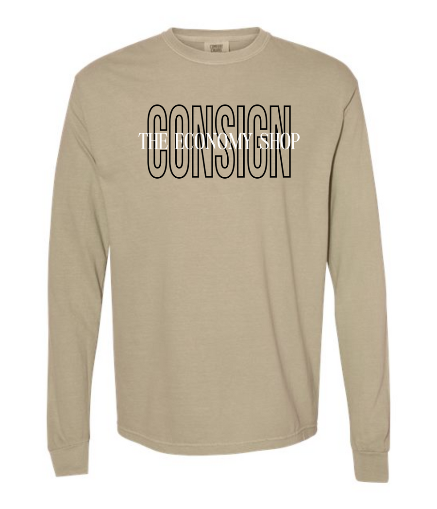CONSIGN ADULT COMFORT COLORS LONG SLEEVE T-SHIRT | TES
