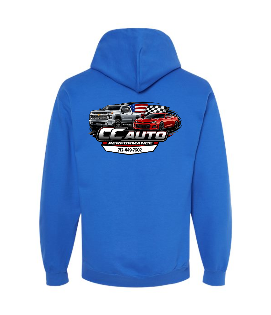 CC AUTO ADULT/YOUTH SOFTSTYLE MIDWEIGHT HOODED SWEATSHIRT | CCAUTO